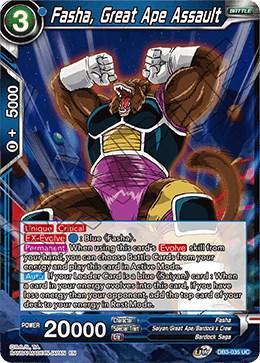 Fasha, Great Ape Assault DB3-035