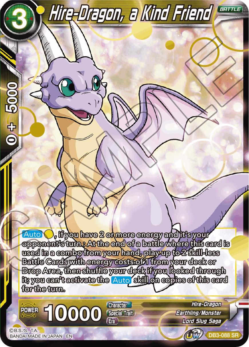 Hire-Dragon, a Kind Friend DB3-088