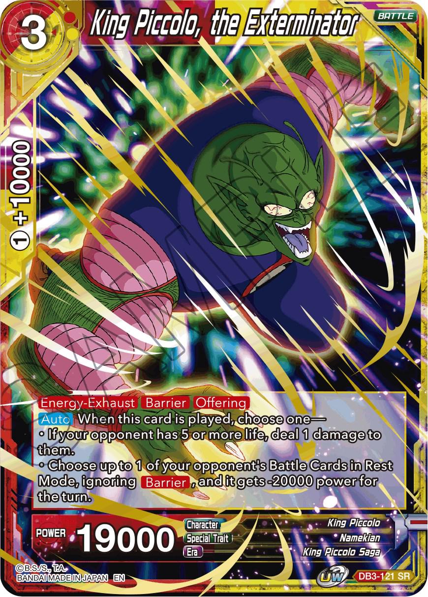 King Piccolo, the Exterminator DB3-121