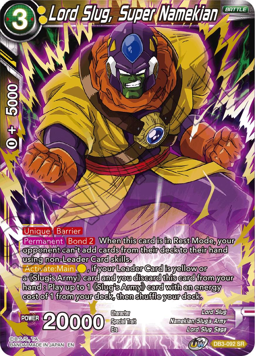 Lord Slug, Super Namekian DB3-092
