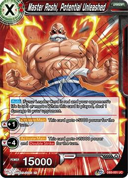 Master Roshi, Potential Unleashed DB3-001