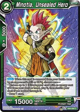 Minotia, Unsealed Hero DB3-068