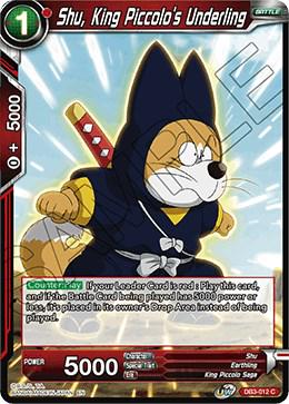 Shu, King Piccolo's Underling DB3-012