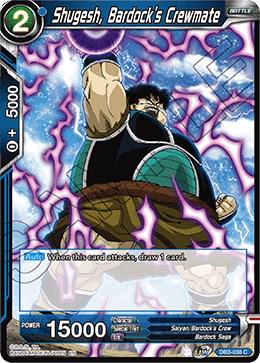 Shugesh, Bardock's Crewmate DB3-038