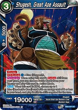 Shugesh, Great Ape Assault DB3-037