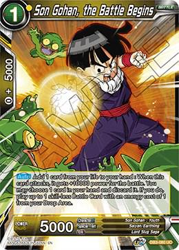 Son Gohan, the Battle Begins DB3-080