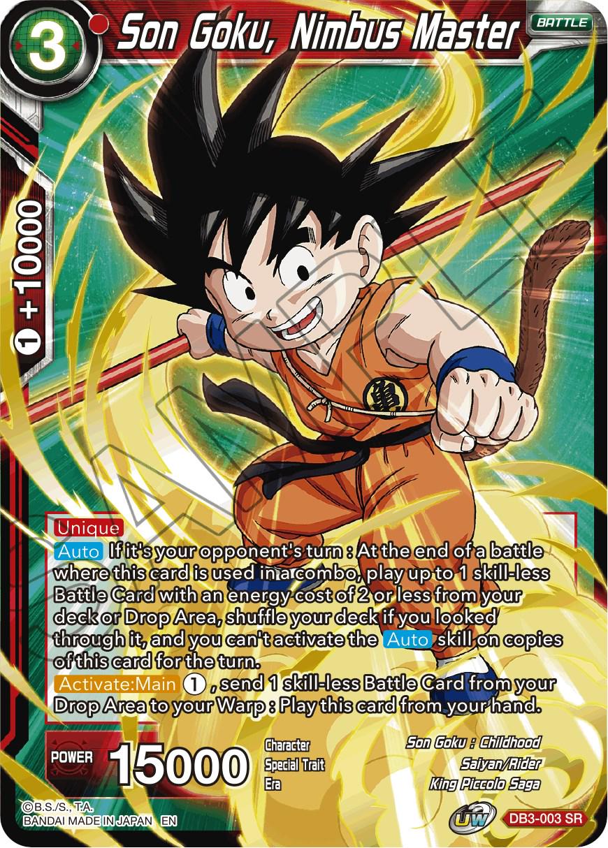 Son Goku, Nimbus Master DB3-003