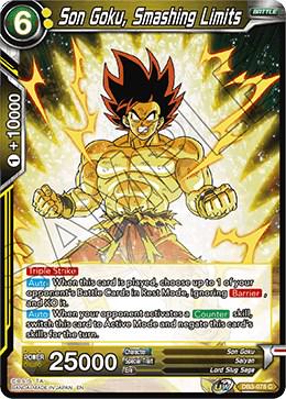 Son Goku, Smashing Limits DB3-078