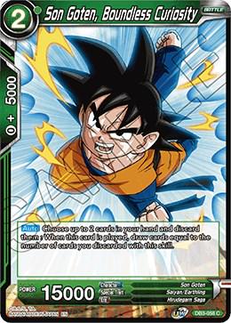 Son Goten, Boundless Curiosity DB3-058