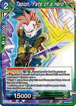 Tapion, Fate of a Hero DB3-125