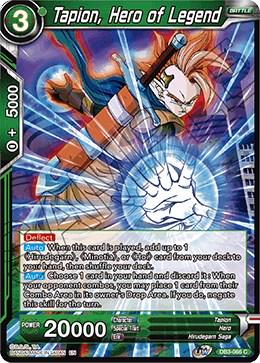 Tapion, Hero of Legend DB3-066
