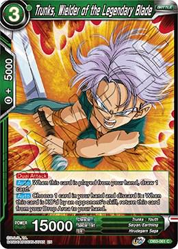 Trunks, Wielder of the Legendary Blade DB3-061