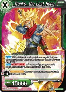 Trunks, the Last Hope DB3-051