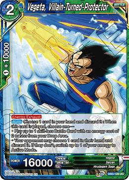 Vegeta, Villain-Turned-Protector DB3-126