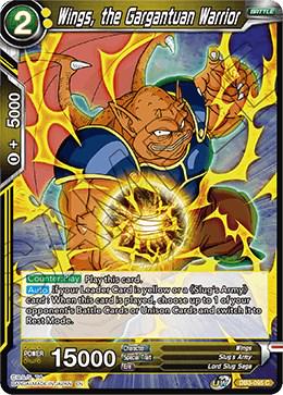 Wings, the Gargantuan Warrior DB3-095