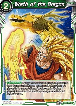 Wrath of the Dragon DB3-075