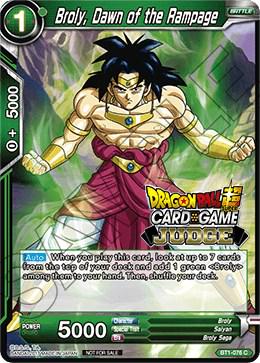 Broly, Dawn of the Rampage BT1-076