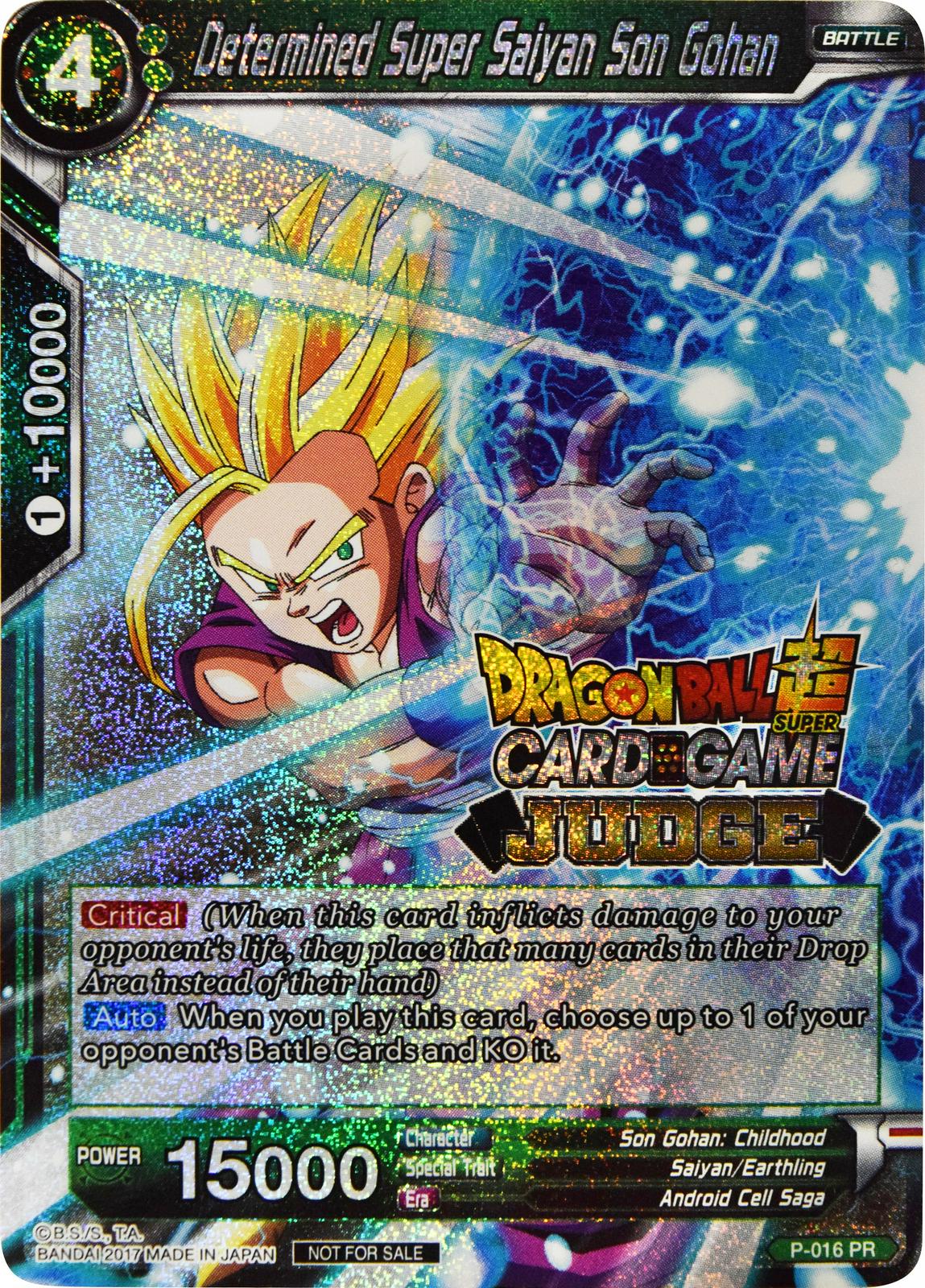 Determined Super Saiyan Son Gohan P-016