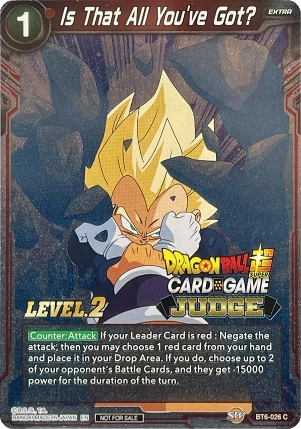 Is That All You've Got? [Level 2] BT6-026