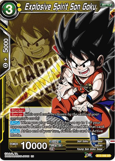 Explosive Spirit Son Goku BT3-088