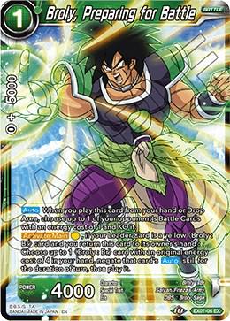 Broly, Preparing for Battle EX07-06