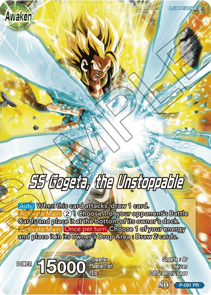 Gogeta // SS Gogeta, the Unstoppable P-091