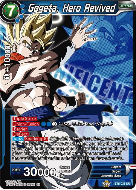 Gogeta, Hero Revived BT5-038