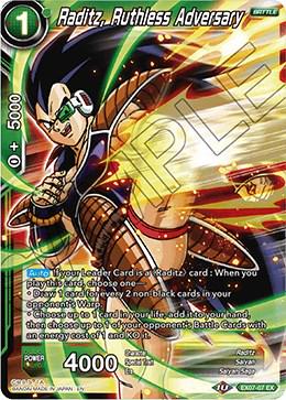 Raditz, Ruthless Adversary EX07-07