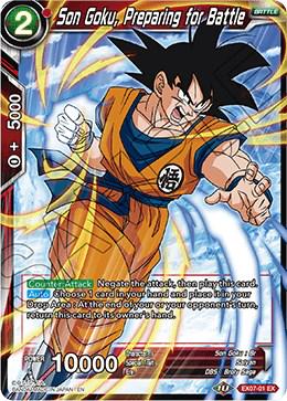 Son Goku, Preparing for Battle EX07-01