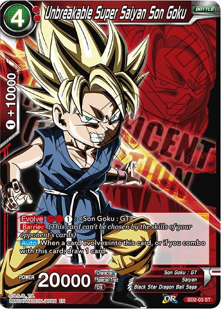 Unbreakable Super Saiyan Son Goku SD2-03