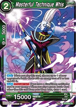 Masterful Technique Whis BT8-054