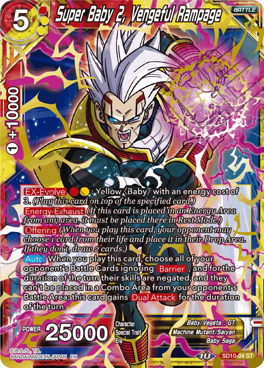 Super Baby 2, Vengeful Rampage [Gold Stamp] SD10-04