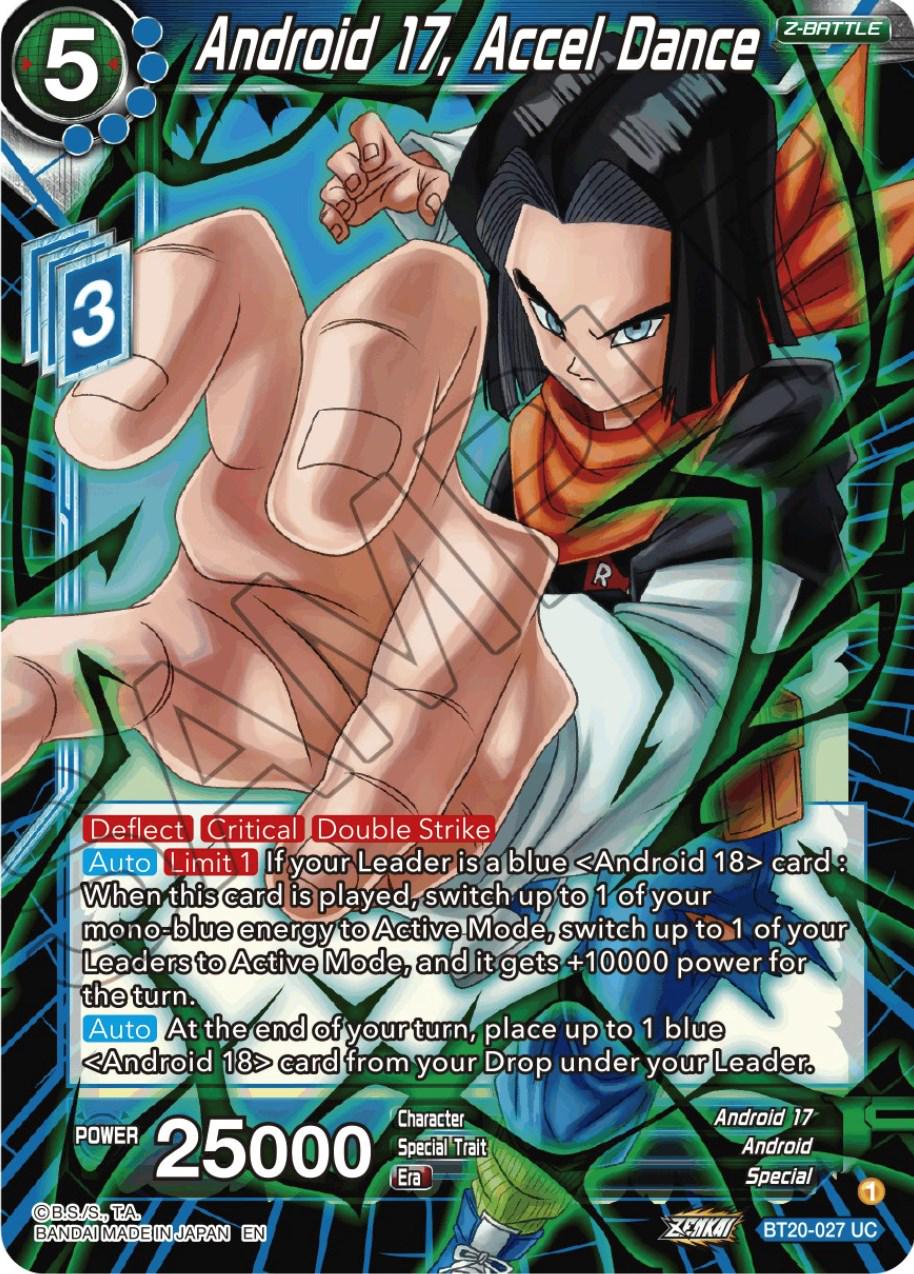Android 17, Accel Dance BT20-027