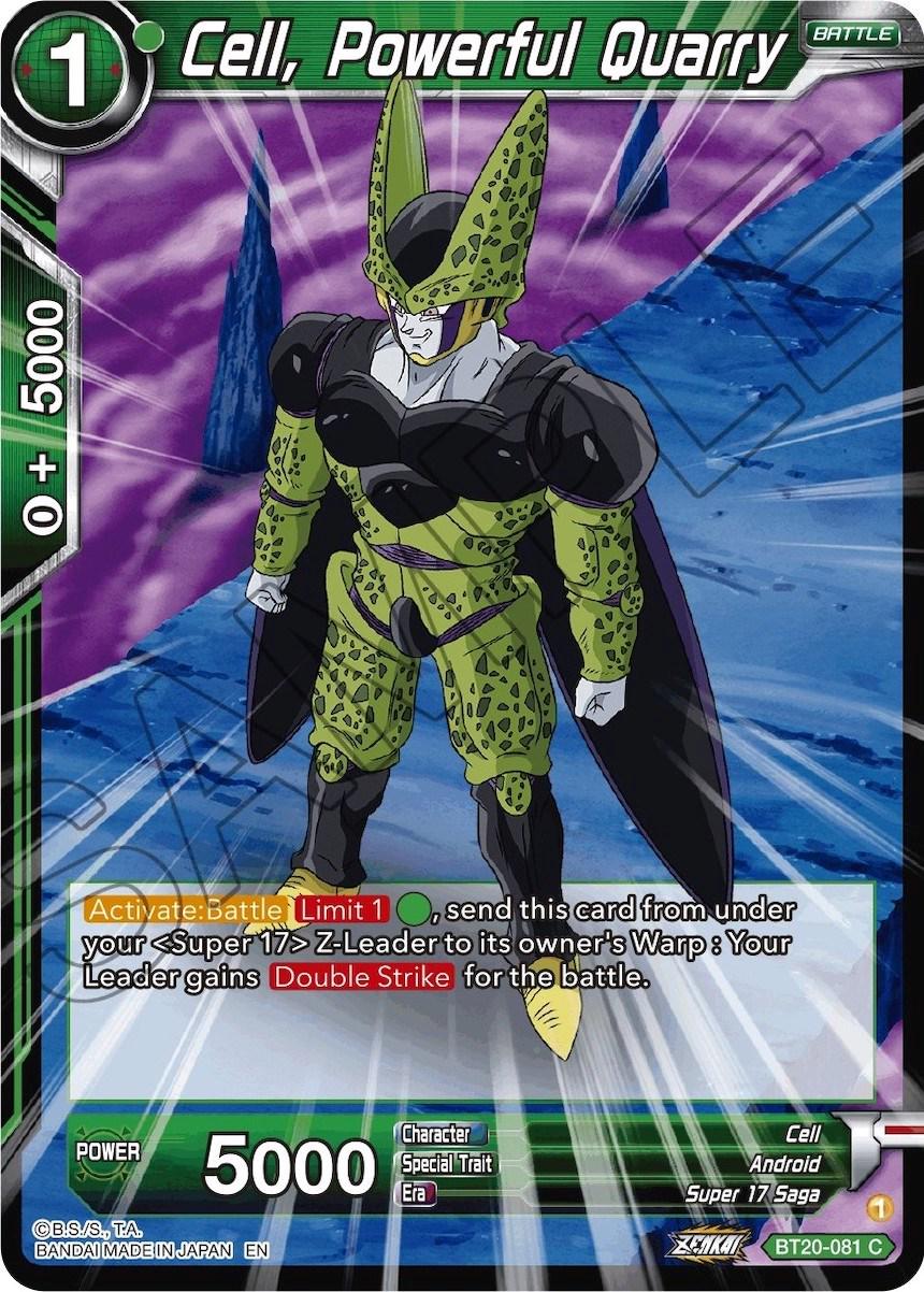 Cell, Powerful Quarry BT20-081