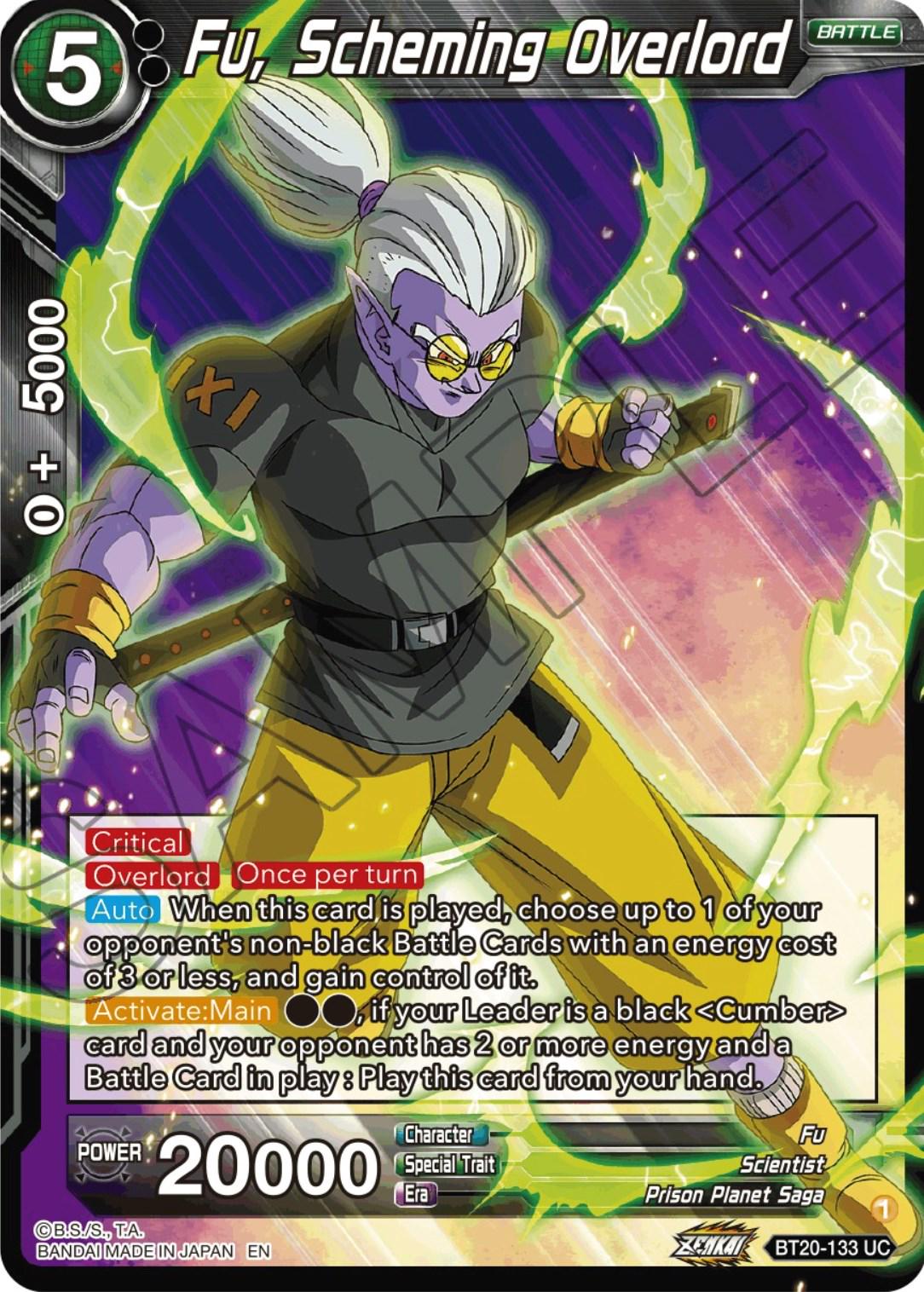 Fu, Scheming Overlord BT20-133