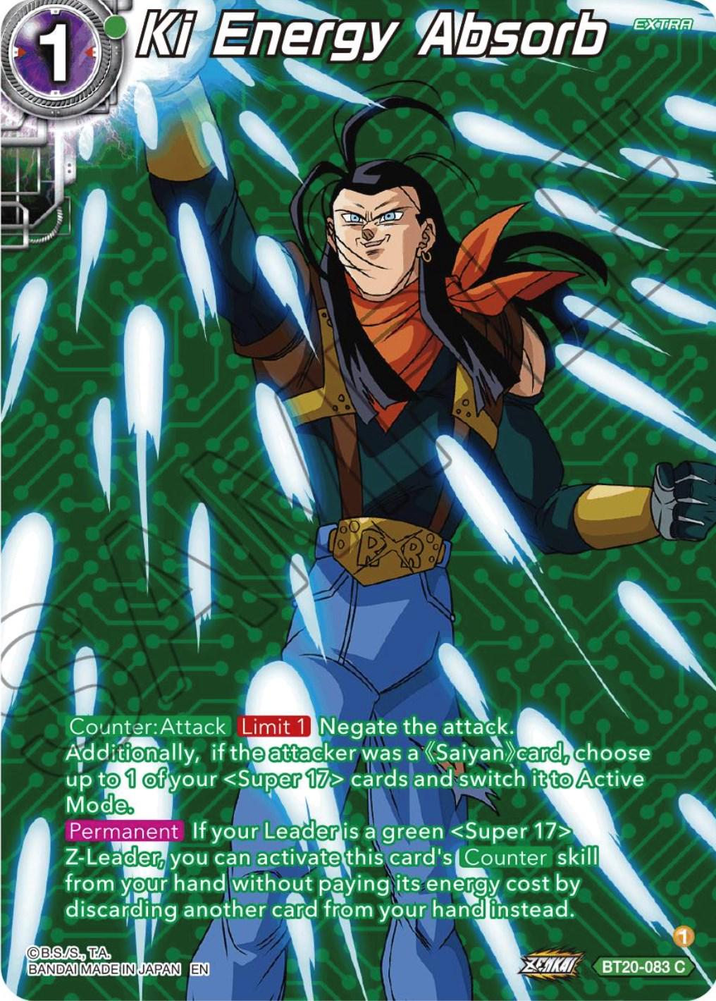 Ki Energy Absorb [Silver Foil] BT20-083