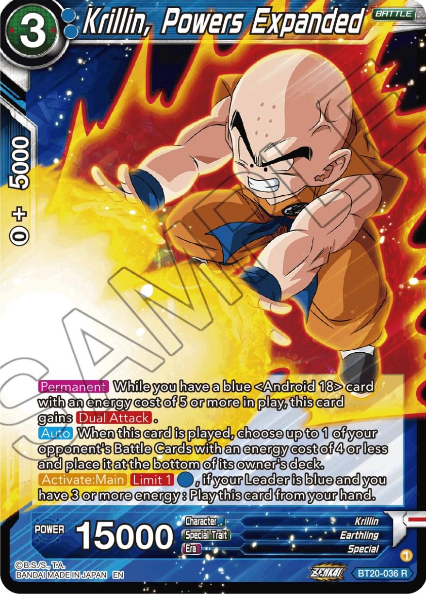 Krillin, Powers Expanded BT20-036