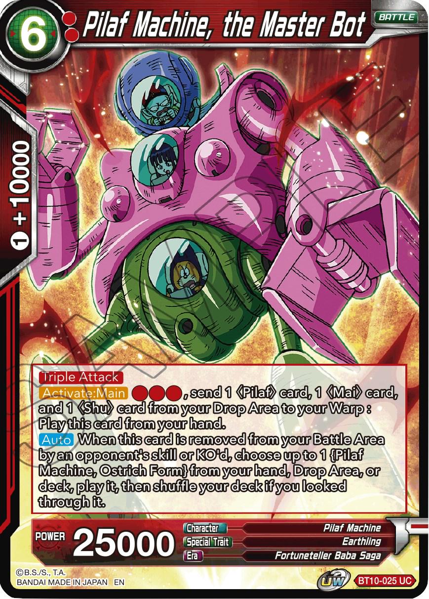 Pilaf Machine, the Master Bot BT10-025