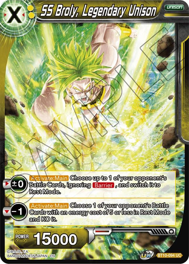 SS Broly, Legendary Unison BT10-094