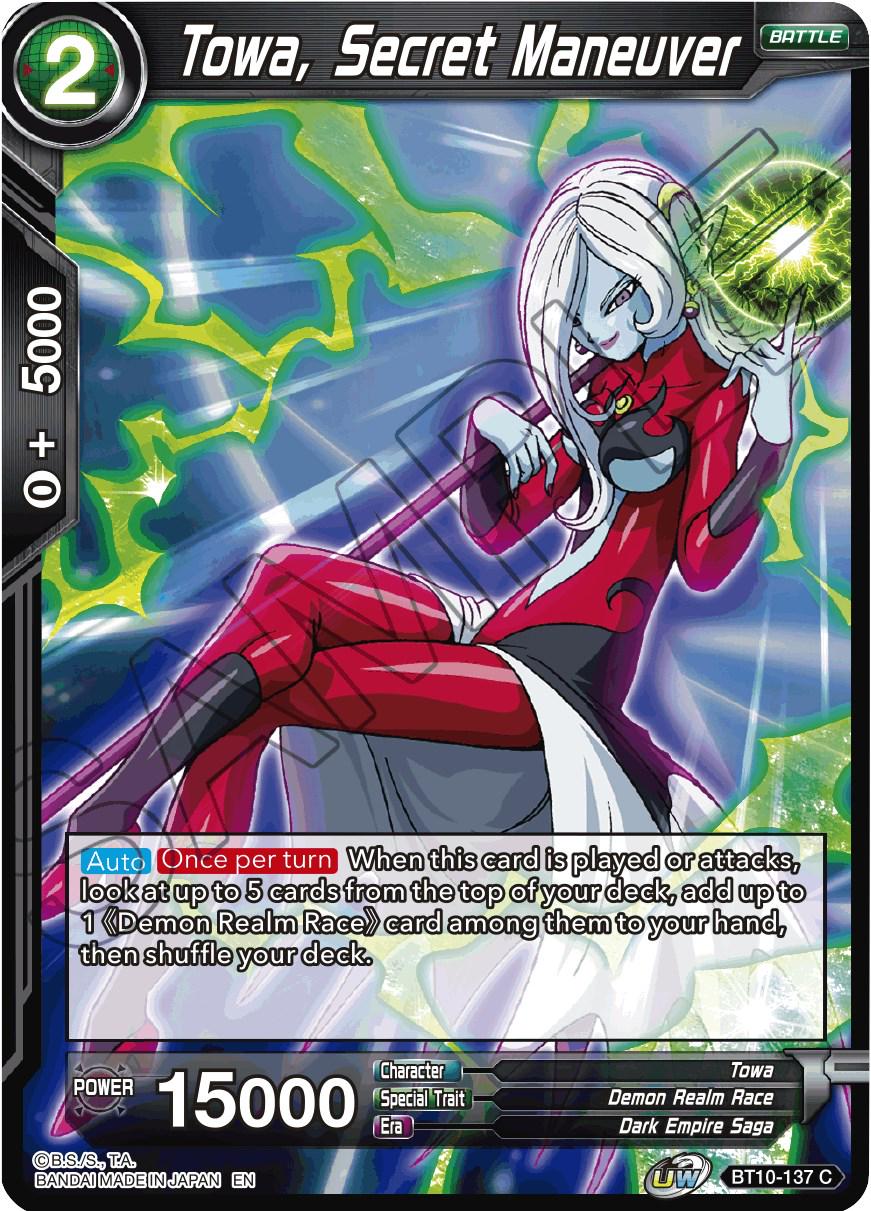 Towa, Secret Maneuver BT10-137