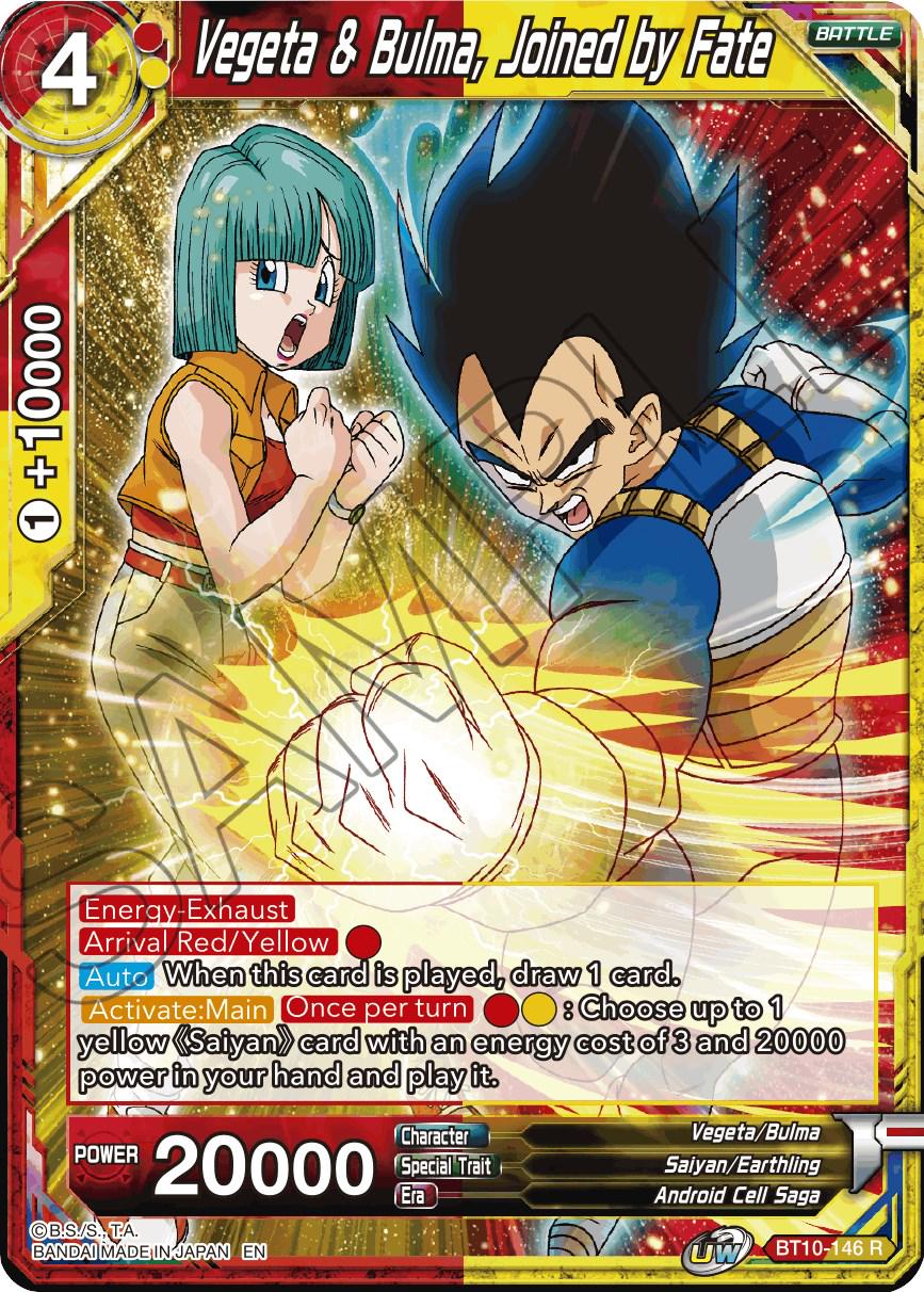 Vegeta & Bulma, Joined by Fate BT10-146