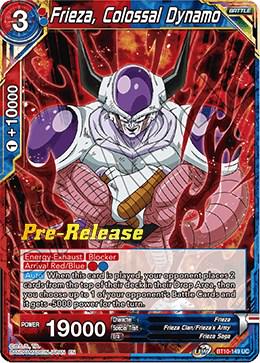 Frieza, Colossal Dynamo BT10-149