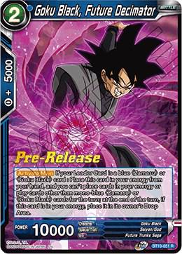Goku Black, Future Decimator BT10-051