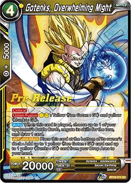 Gotenks, Overwhelming Might BT10-111