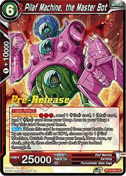 Pilaf Machine, the Master Bot BT10-025