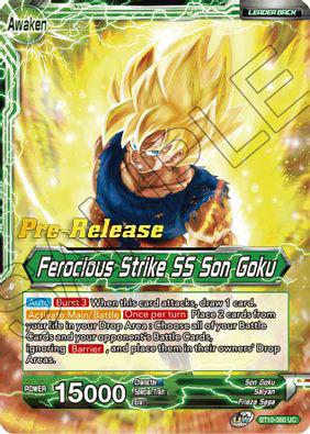 Son Goku // Ferocious Strike SS Son Goku BT10-060