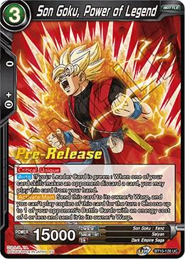 Son Goku, Power of Legend BT10-128