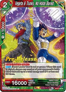 Vegeta & Trunks, No Holds Barred BT10-144