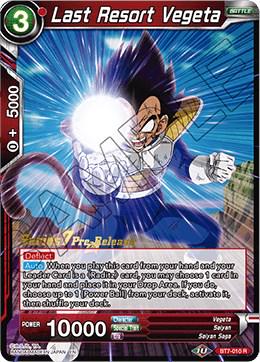 Last Resort Vegeta BT7-010