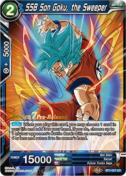 SSB Son Goku, the Sweeper BT7-027